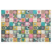 Tissu patchwork de fleurs (Fat Quarter)