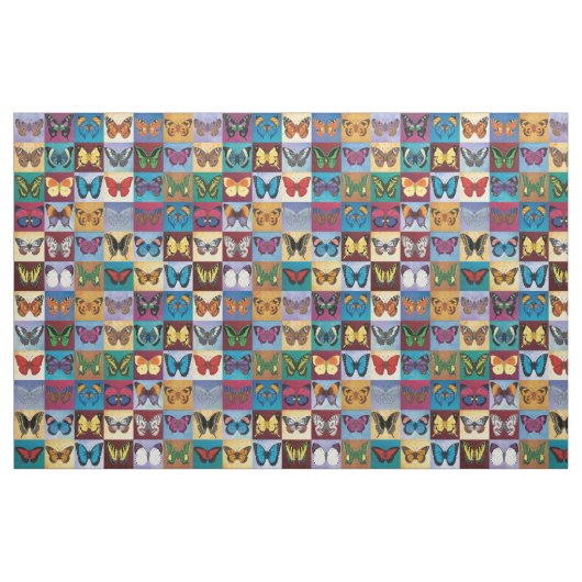 Tissu Patchwork de papillon (Yard)