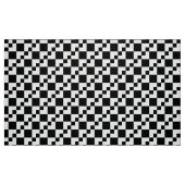 Tissu Patchwork Domino - Blanc sur Noir (Fat Quarter)