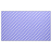 Tissu Patchwork Domino - Electrique Bleu et Blanc (Yard)