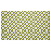 Tissu Patchwork Domino - Olive et blanc (Fat Quarter)