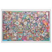 Tissu Patchwork Fou (Yard)