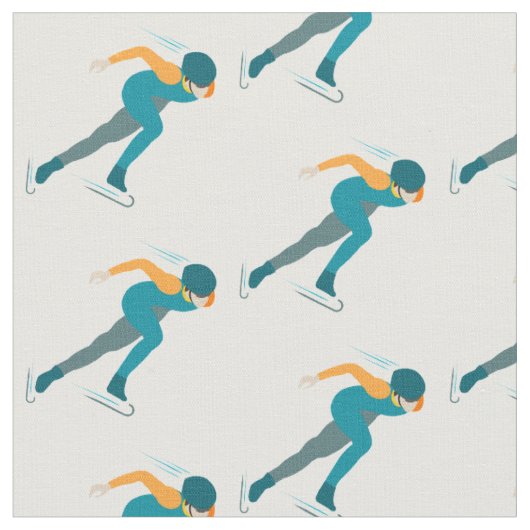 Tissu Patinage de vitesse (Fermer)