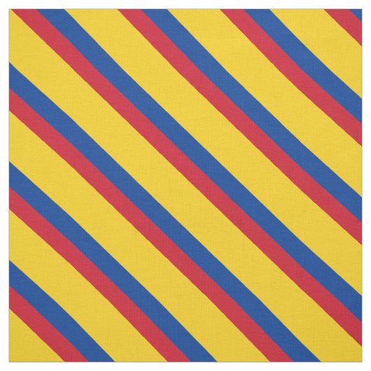 Tissu Patriotique : Drapeau de la Colombie (Échantillon)