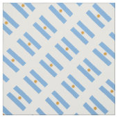 Tissu Patriotique : Drapeau de l'Argentine Imprimer (Échantillon)