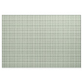 Tissu Patrón de pata de gallo verde. (Fat Quarter)
