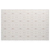 Tissu Pattern de Chic White Gold Foil (Yard)