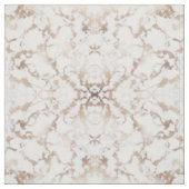 Tissu Pattern de Chic White Gold Foil (Échantillon)