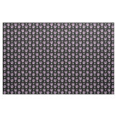 Tissu Pattern of paws, Dog paws, Lilac paws, Hearts (Yard)