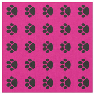 TISSU PATTES DE CHIEN/CHAT