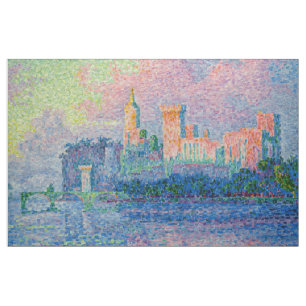 Tissu Paul Signac - Le Palais des Papes, Avignon