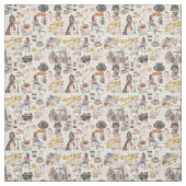 Tissu Pause café suédoise Fika (Échantillon)