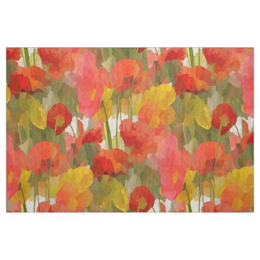 Tissu Pavot Gros (Fat Quarter)