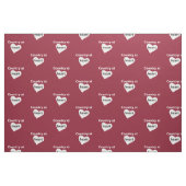 Tissu Pays au coeur (Fat Quarter)