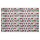 Tissu Pays des vins Peace Love (Fat Quarter)