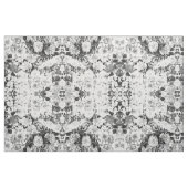 Tissu Pays moderne blanc noir d'aquarelle floral (Fat Quarter)