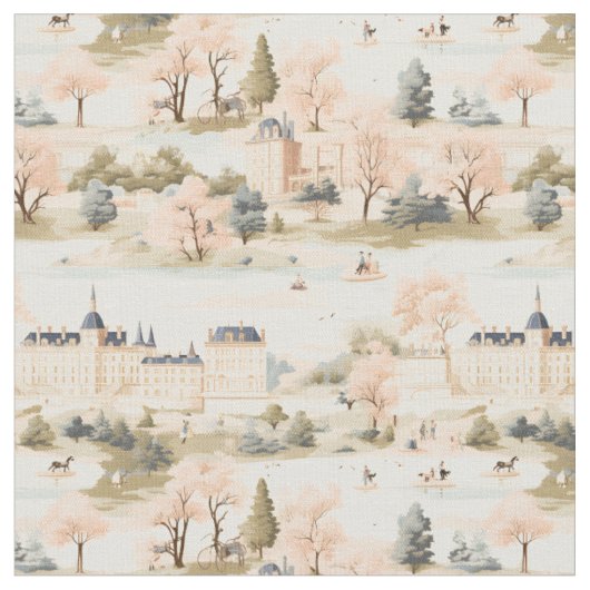 Tissu Paysage anglais (Fermer)