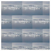 Tissu Paysage antarctique (Échantillon)