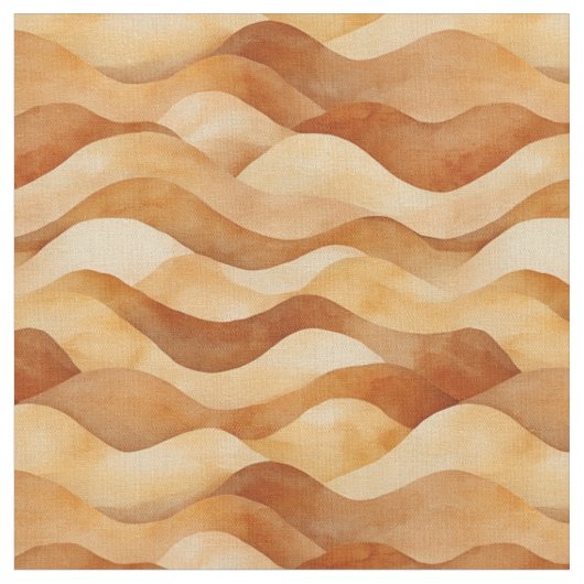 Tissu Paysage du désert Abstrait de sable (Fermer)