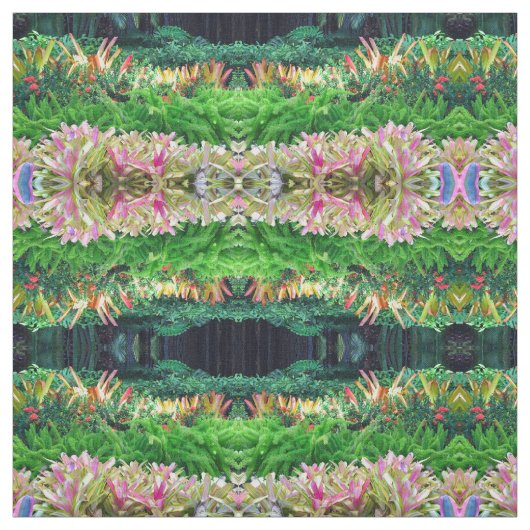 Tissu Paysage tropical (Échantillon)