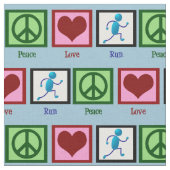 Tissu Peace Love (Fermer)