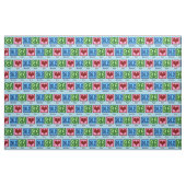Tissu Peace Love 26.2 Marathon Runner (Fat Quarter)