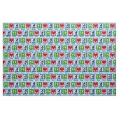 Tissu Peace Love Biology (Fat Quarter)