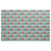 Tissu Peace Love Tap Dance (Fat Quarter)