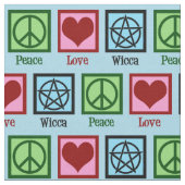 Tissu Peace Love Wicca (Fermer)
