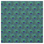 Tissu Peacock Feather Fabric - Vert, Turquoise, Bleu, Ma (Échantillon)