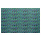 Tissu Peacock Feather Fabric - Vert, Turquoise, Bleu, Ma (Fat Quarter)