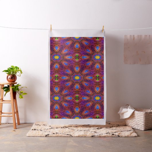 Tissu Peacock Mandala.... (In Situ)