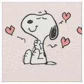 Tissu Peanuts | Snoopy Cœurs (Fermer)