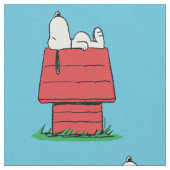 Tissu Peanuts | Snoopy faisant la sieste (Fermer)