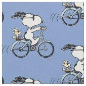 Tissu Peanuts | Snoopy & Woodstock Bicycle (Fermer)