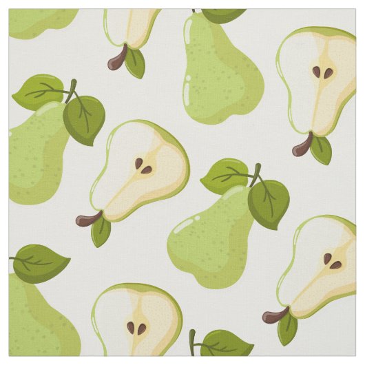 Tissu Pears pattern (Échantillon)