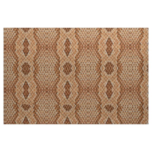 Tissu Peau Brown de serpent (Yard)