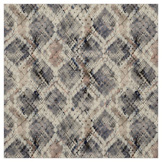 Tissu Peau de serpent, Python, Anaconda, peau, reptile, (Échantillon)