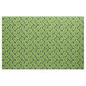 Tissu Peau de serpent verte et noire (Fat Quarter)