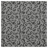Tissu Peau léopard Imprimer Camouflage gris arrière (Échantillon)