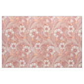 Tissu pêche à la grenade acanthus (Fat Quarter)