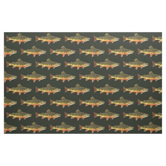 Tissu Pêche à la truite (Yard)