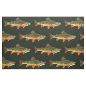 Tissu Pêche à la truite (Fat Quarter)