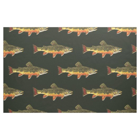 Tissu Pêche à la truite (Yard)