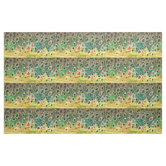 Tissu Pêche à la truite Brown (Yard)
