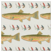 Tissu Pêche à la truite Mouches de pêche Pêcheur (Fermer)