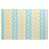 Tissu Pêche dorée sarcelle et jaune (Fat Quarter)