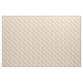 Tissu Pêche et Herringbone Or Chevron (Yard)