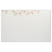 Tissu Pêche florale (Fat Quarter)