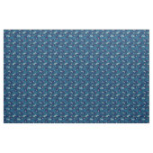 Tissu Pêche Motif Camo bleu (Yard)